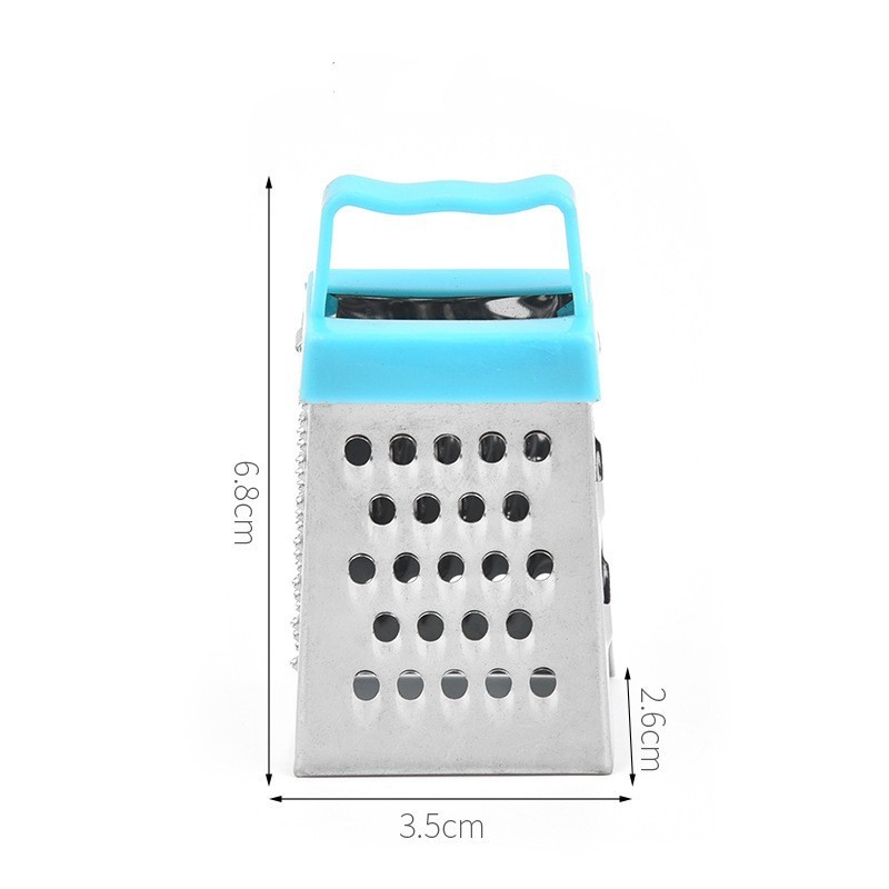 Kitchen tools 3 inches 4 side multifunctional stainless steel Lemon cheese ginger mini grater