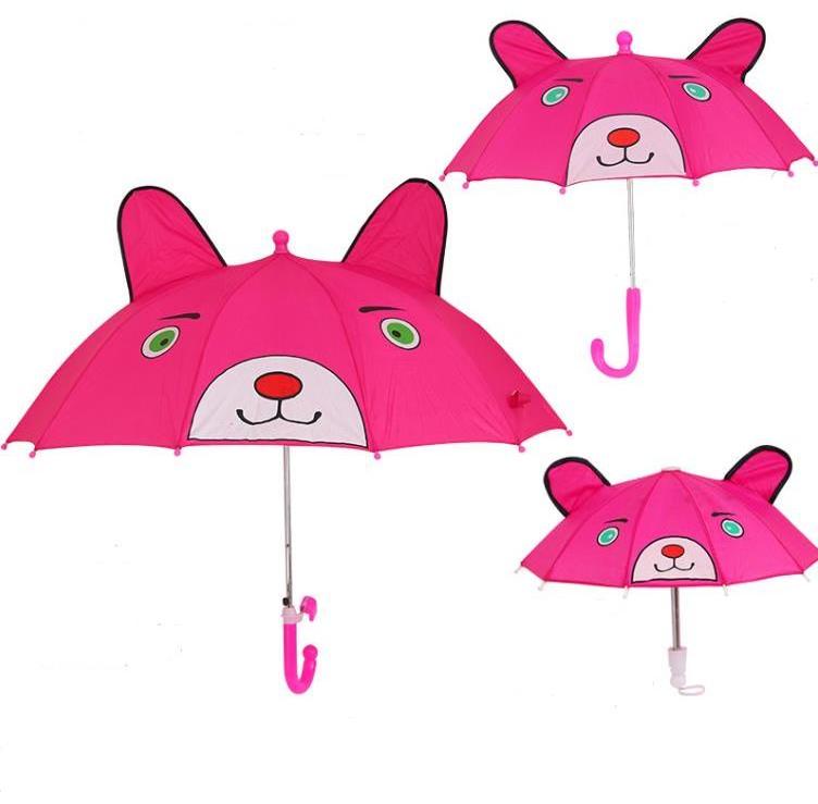 Custom Motorcycle Bicycle Phone Sunshade Umbrellas Portable Waterproof Mini Kids Cartoon Toy Umbrella Decoration