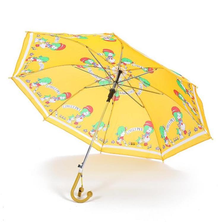 17 Inch 8 Ribs 45cm Long Handle Cartoon Printed Umbrellas Kids Children's Rain Umbrella Sunscreen Umbrella For Boy Girl