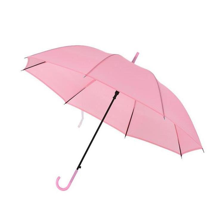 Custom Logo Umbrella PVC Rain Stick Transparent Umbrellas Straight Handle Large Clear Umbrellas for Rain Adult