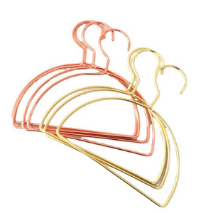 Wholesale Metal Scarf Display Ring Clothes Coat Hanger Nordic Home Hangers Outdoor Round Swivel Scarf Rack Display