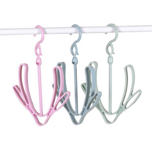 Plastic Shoes Dryer Hanger Multifunctional Drying Shoe Rack With Hangers creative double hook outdoor windproof hook storage