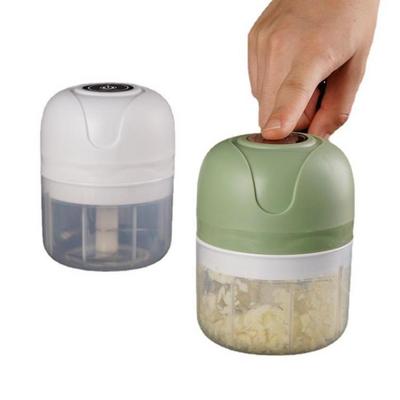 Kitchen Tool Mini Electric Garlic Chopper USB Charging Ginger Masher Machine Chili Vegetable Meat Crusher