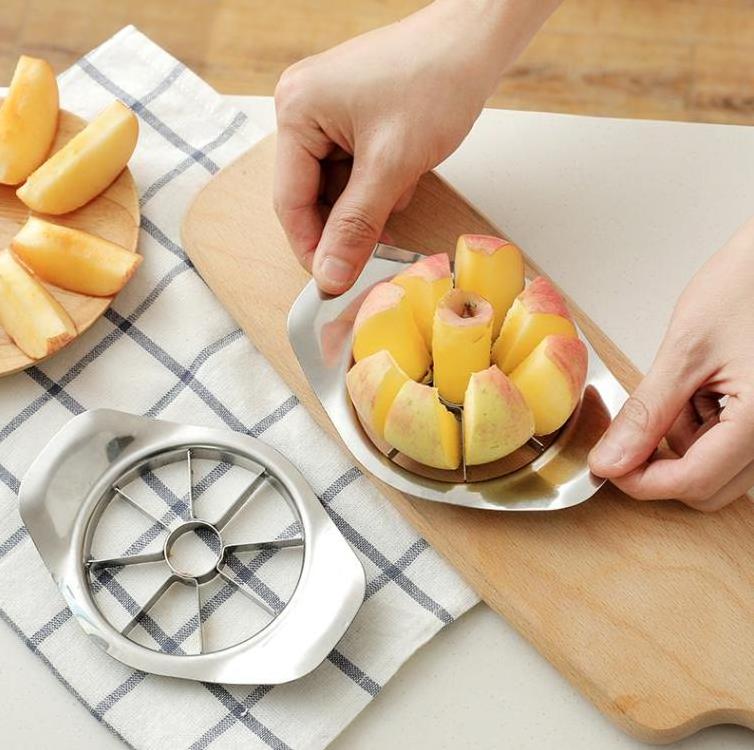 Apple Cutter Stainless Steel Apple Peeler Corer Slicer Vegetable Fruit Tools Easy Cutter Divider Peelers Home Kitchen Gadgets