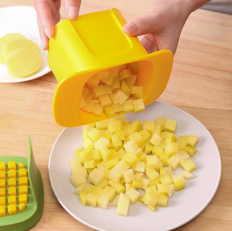 Multifunctional Kitchen Tools Hand Pressure Onion Dicer Food Slicer Potatoes Cucumber Dicer Julienne Cutter Vegetable Chopper