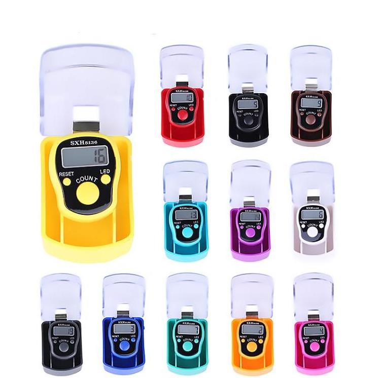 Wholesale Portable Ring Style Hand Tally Counter Golf Temple Tasbeeh finger digital muslim pray counters