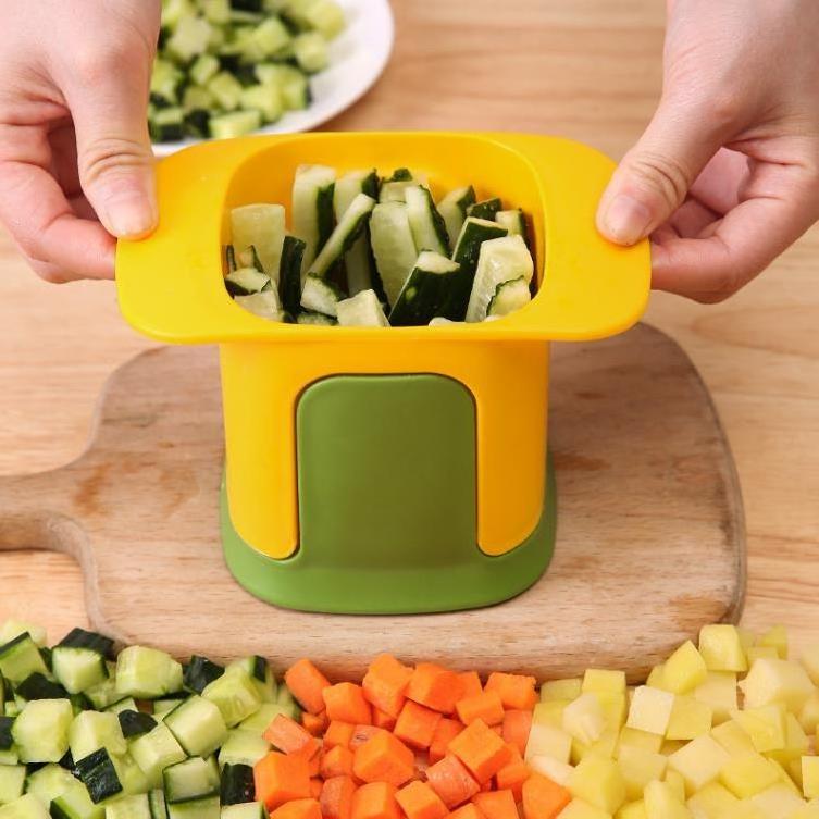 Multifunctional Kitchen Tools Hand Pressure Onion Dicer Food Slicer Potatoes Cucumber Dicer Julienne Cutter Vegetable Chopper