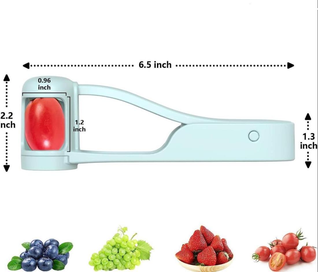 Manual Kitchen Gadget Multifunctional Quarter Grape Slicer Cutter for Toddlers Fruit Tomato Strawberry Slicers Tools