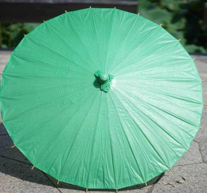 Plain White Chinese Wedding Paper Umbrella Paper Parasols