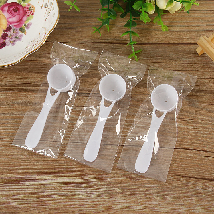 Milk powder spoon measuring plastic scoop 5 grams of 9ml spoon pet plastic spoon manufacturers direct sales DH9374