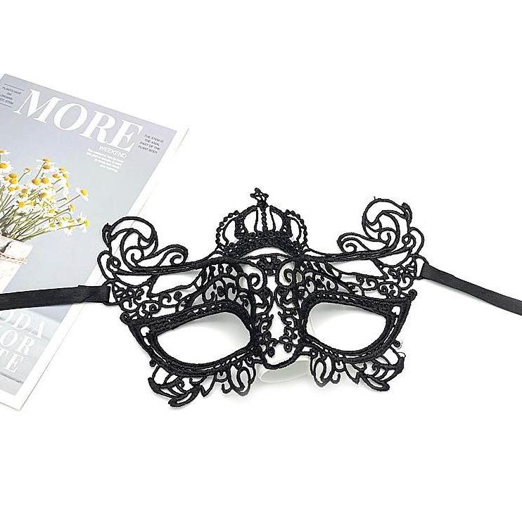 Halloween Black Sexy Lace Eye Party Masks for Masquerade Venetian Carnival Costume Prom Half Face Mask For Women