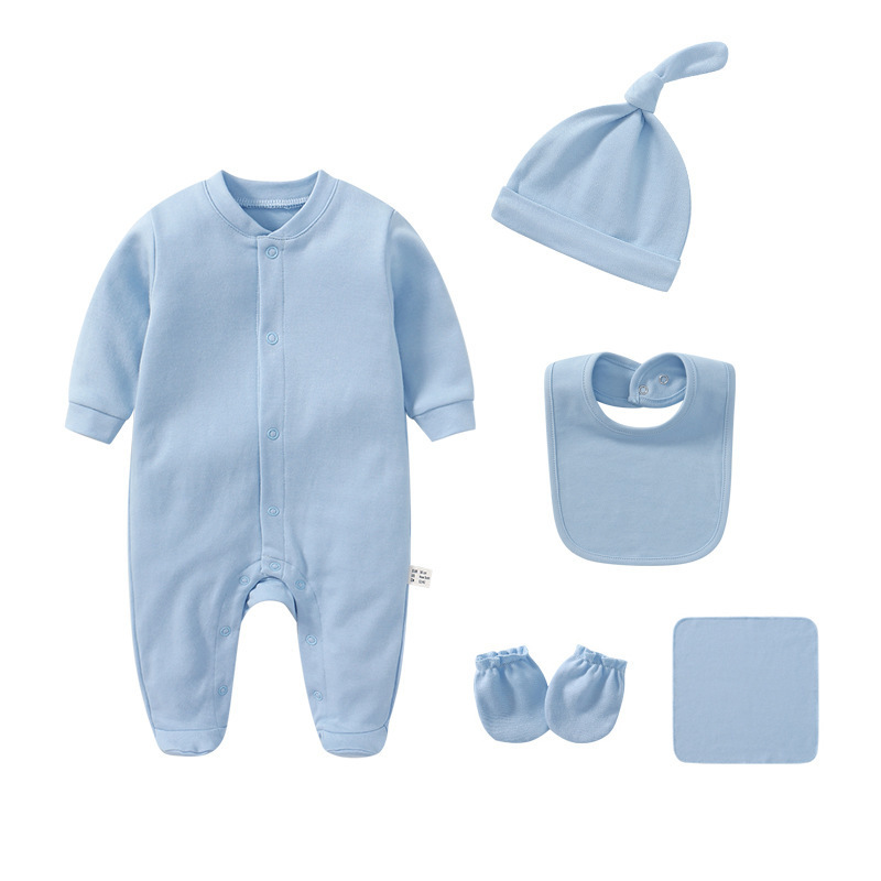 Baby Newborn Clothes Set 0-18 Months Baby Romper Clothes 100% Cotton Boys And Girls Rompers Wholesale