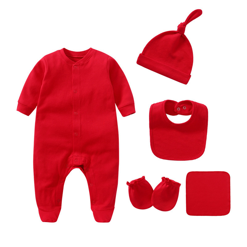 Baby Newborn Clothes Set 0-18 Months Baby Romper Clothes 100% Cotton Boys And Girls Rompers Wholesale