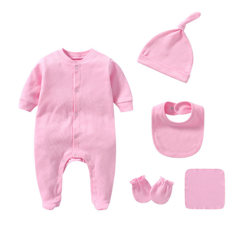 Baby Newborn Clothes Set 0-18 Months Baby Romper Clothes 100% Cotton Boys And Girls Rompers Wholesale