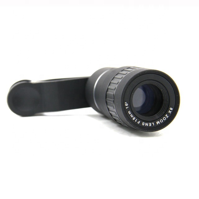 8X Telephone zoom lens for mobile phone spare parts for iphone android mobile phone