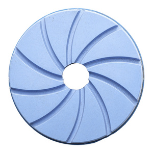 Factory Price Stone Polishing Tools Snail Lock Stone Edge Resin Polishing Pads For Granite Marble