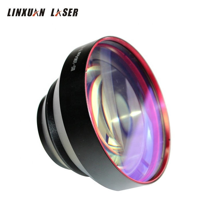 High quality CO2 laser focus lens infrared F-Theta lens scan head for Galvo scanner