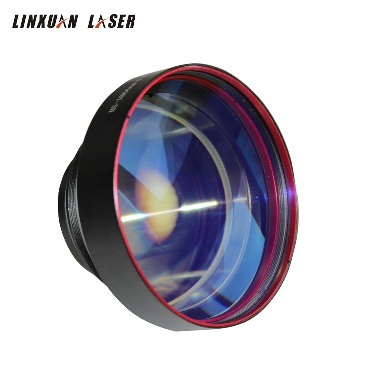 High quality CO2 laser focus lens infrared F-Theta lens scan head for Galvo scanner