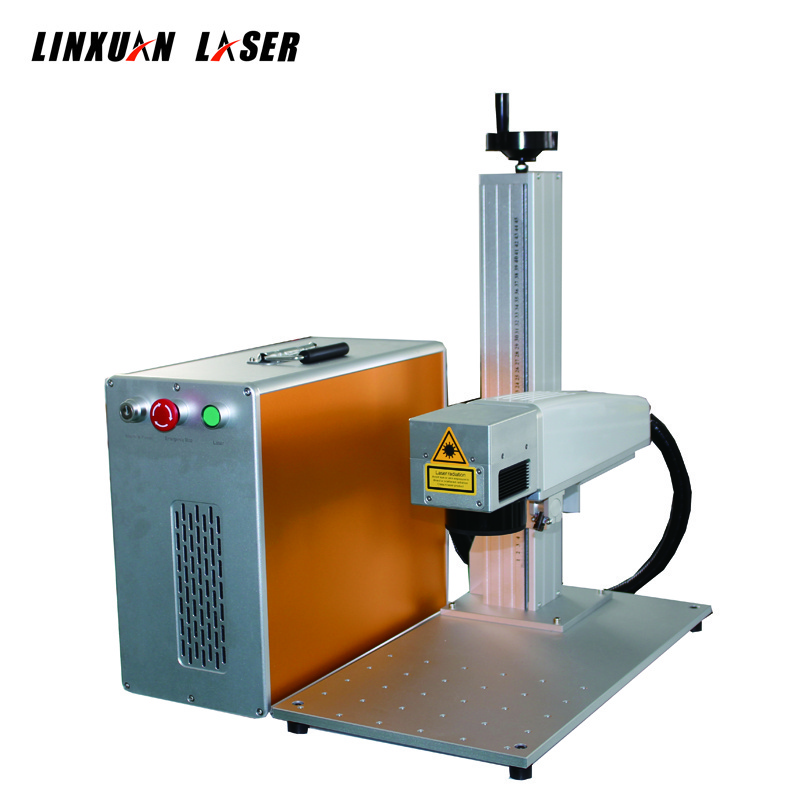 Watches Zippo Lighters Fiber Laser Marking Machine / Yag Metal Laser Marking Machine Older Machine Type