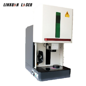 Watches Zippo Lighters Fiber Laser Marking Machine / Yag Metal Laser Marking Machine Older Machine Type