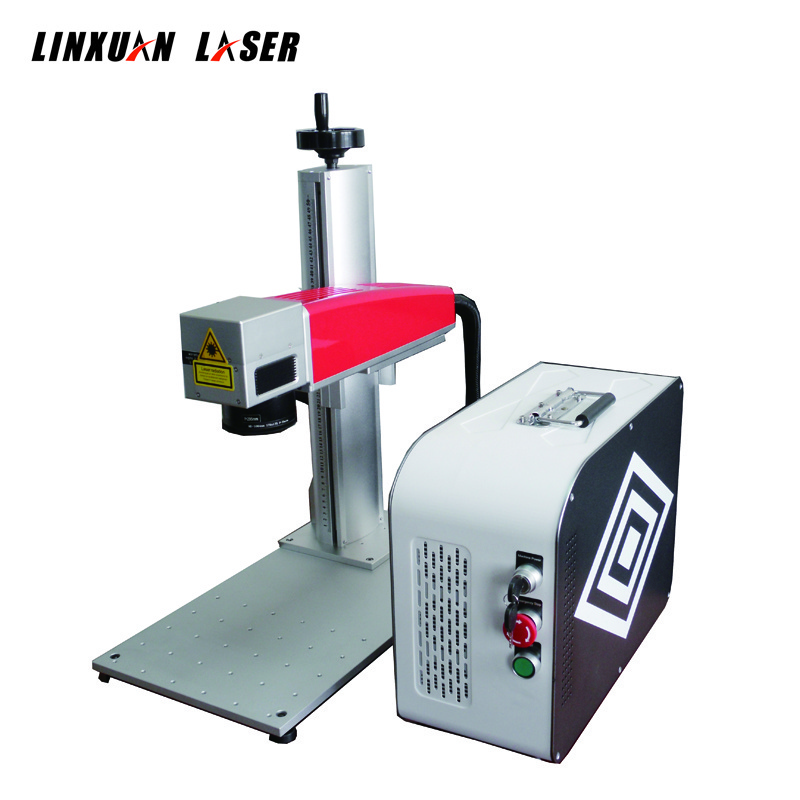 High Precision Fiber Laser Mark Metal Letter Gravograph Laser Engraving Machine