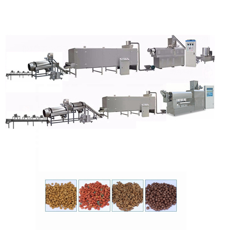 High Automatic Dog Food Processing Line Pet Food Extruder Plant For Dog Wet Food Making Machine