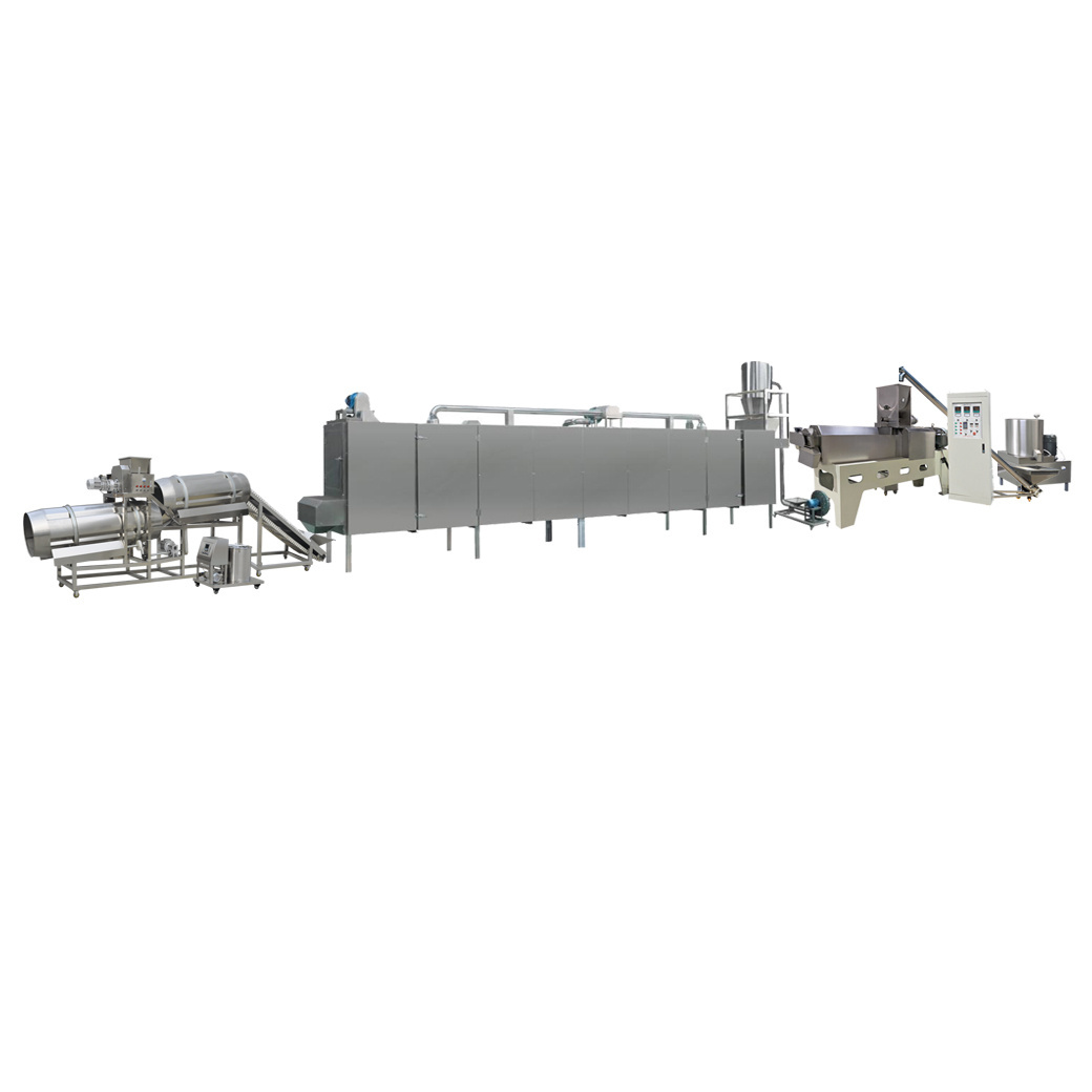 Poultry Dog Feed Pellet Granule Making Extrusion Machine Pet Food Cat Dog Fish Food Production Line Equipment