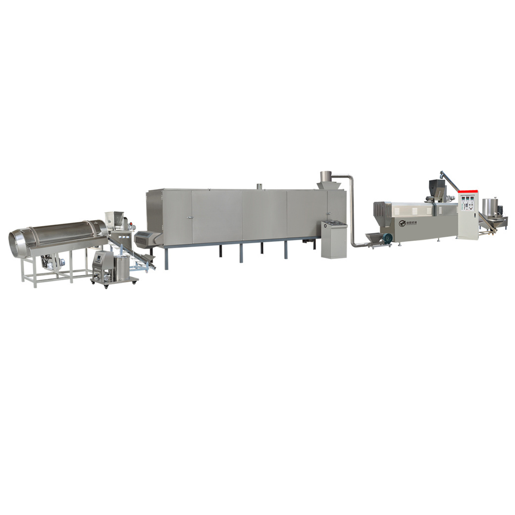 Poultry Dog Feed Pellet Granule Making Extrusion Machine Pet Food Cat Dog Fish Food Production Line Equipment