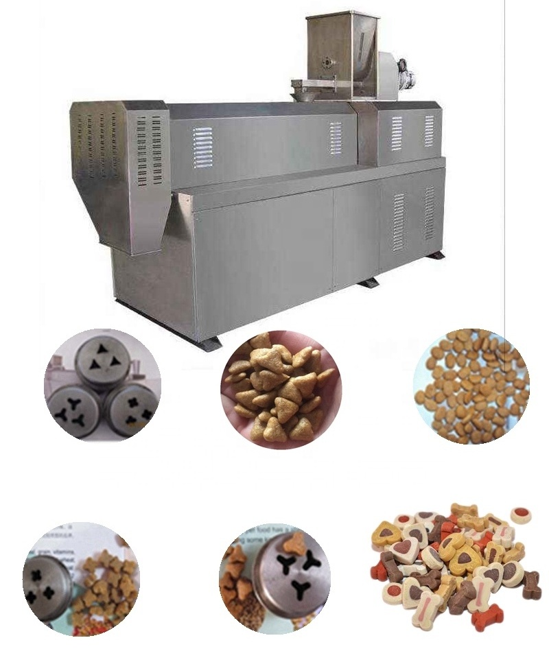 High Automatic Dog Food Processing Line Pet Food Extruder Plant For Dog Wet Food Making Machine