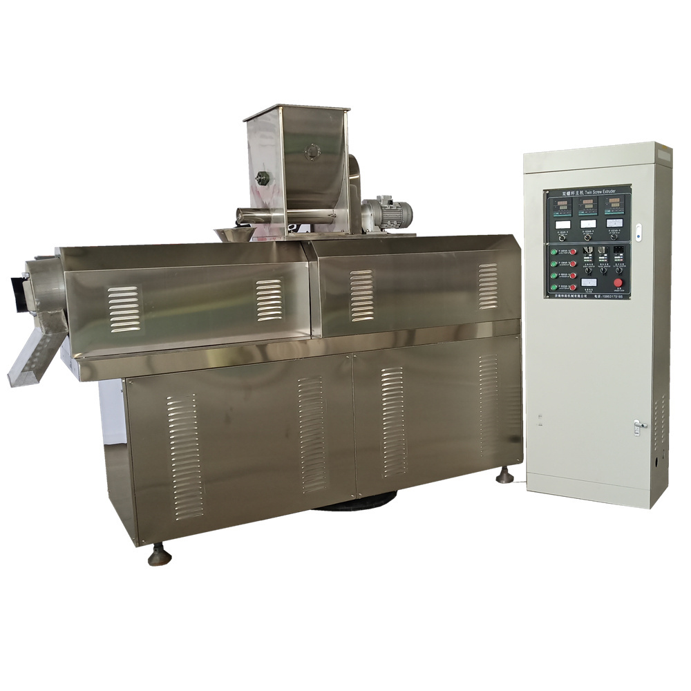 puffed snacks production line shrimp feed processing machine