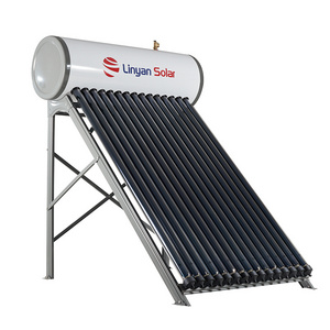 LINYAN 300L All in One Solar Collector High Pressure Vacuum Tube Solar Hot Water Heater With Heat Pipe For Solar Heating System