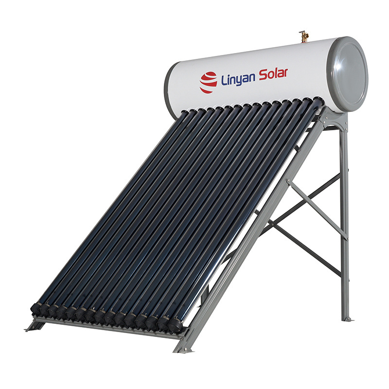 LINYAN 300L All in One Solar Collector High Pressure Vacuum Tube Solar Hot Water Heater With Heat Pipe For Solar Heating System