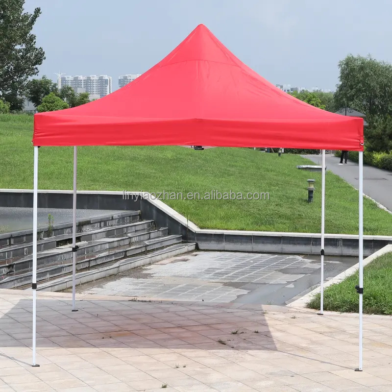 Custom Design Folding Tents 40*40mm hexagon frame   10X10 Pop Up Canopy Tent Market advertising outdoor Gazebo