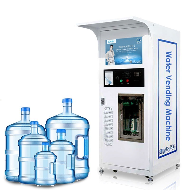 400GDP 800GDP coin operated Reverse Osmosis Purified Water Vending Machine maquina expendedora