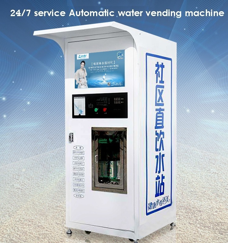 400GDP 800GDP  small Reverse Osmosis Coin Operated Ro Drinking Purified Water Vending Machine