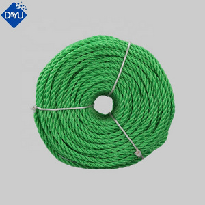 Wholesale Custom  3 Strand Fiber polypropylene Braided hdpe twine for Mooring Rope