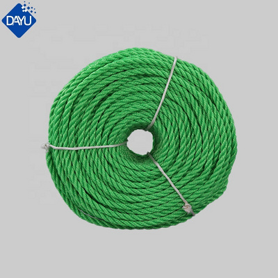 Wholesale Custom  3 Strand Fiber polypropylene Braided hdpe twine for Mooring Rope