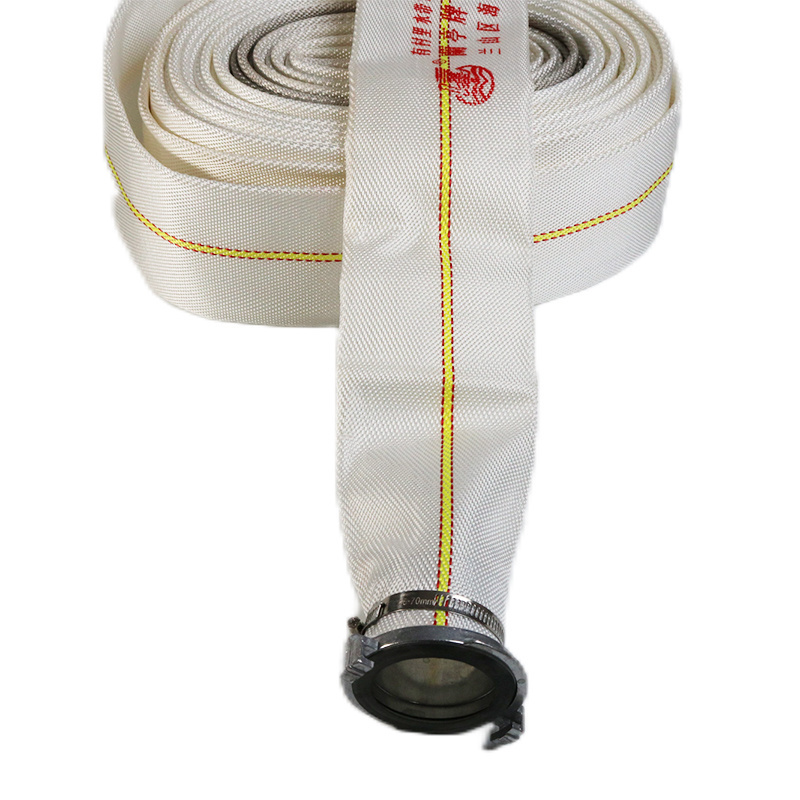 DH Fire Fighting Hose Cabinet Manufacture 1.5inch Coupling High Pressure 25m Pvc Lay Flat Rubber Fire Hose