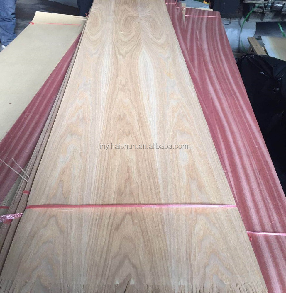 veneer for door frame with non-wooven fabric