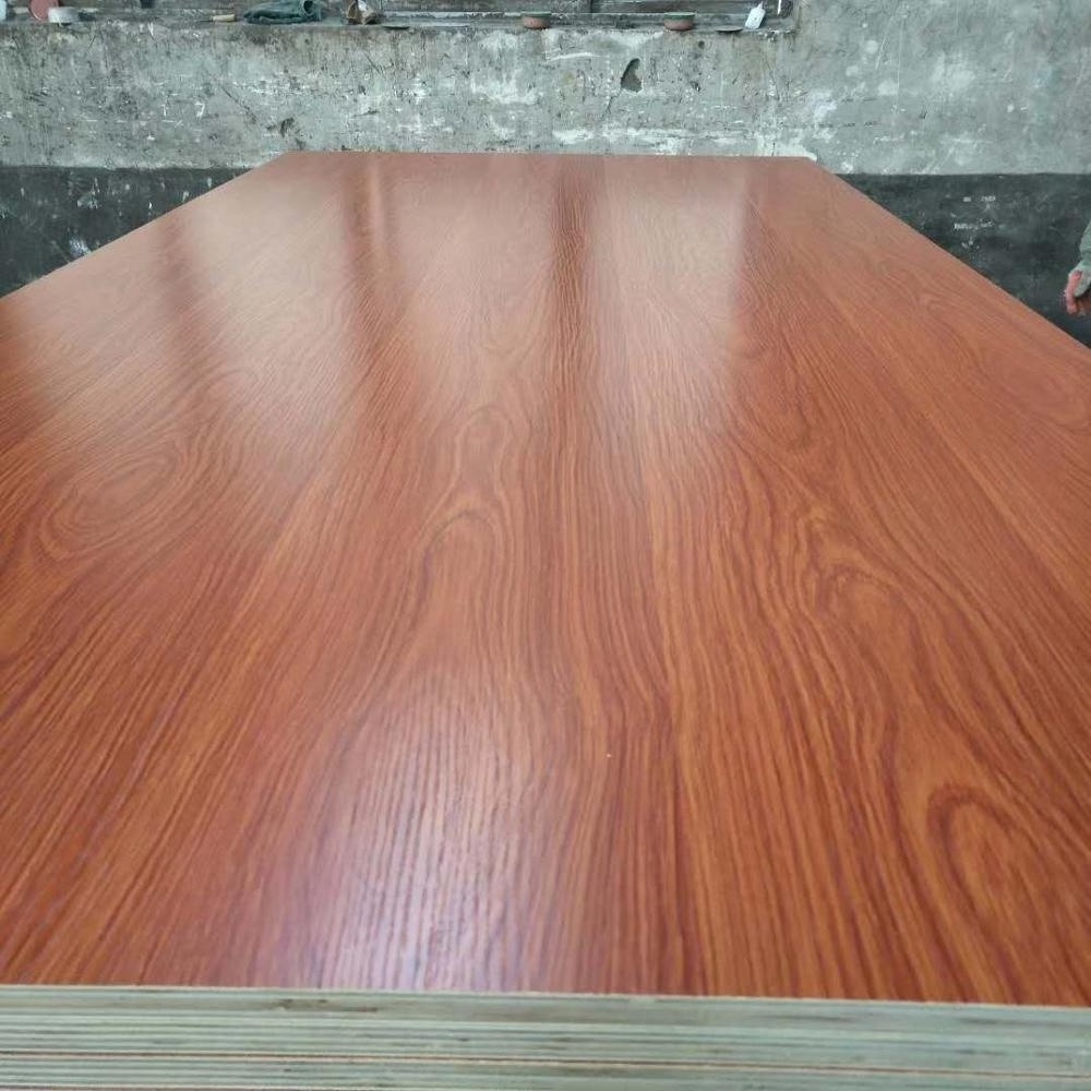 Melamine paper faced Plywood  for furniture/cabinet use