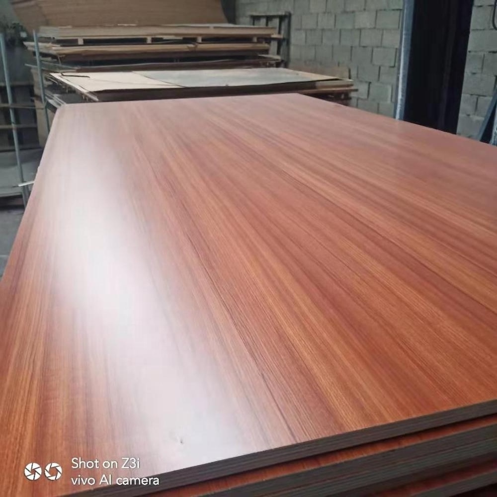 Melamine paper faced Plywood  for furniture/cabinet use