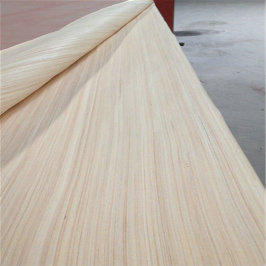 0.22mm thickness white recon face veneer/recon white for furniture plywood