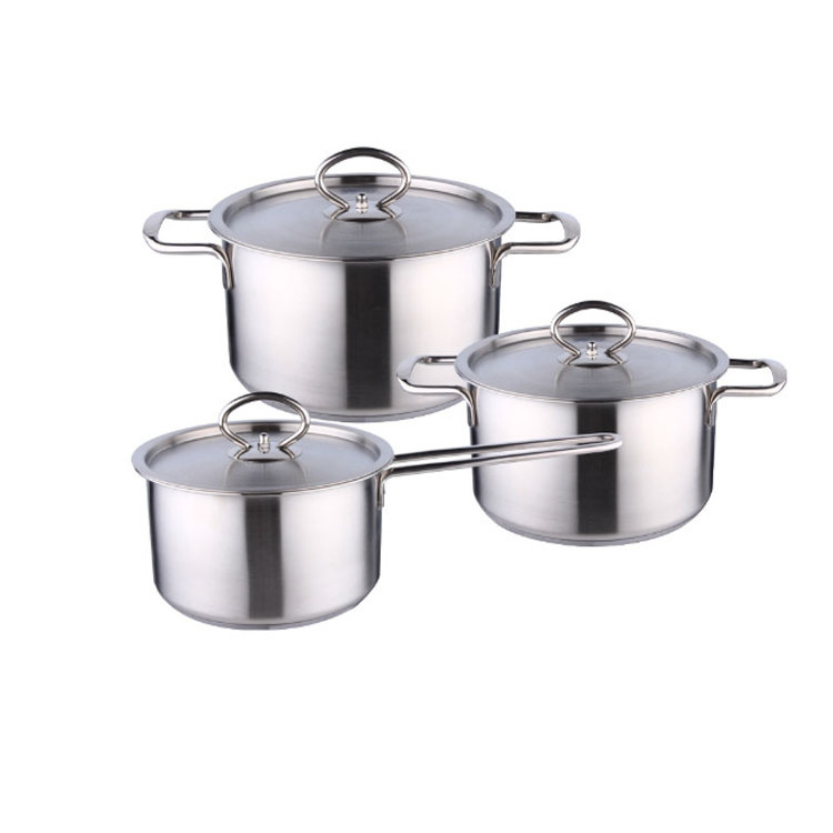 Royal Kitchenware Cookware And Cookware Set stainless steel casserole pot set