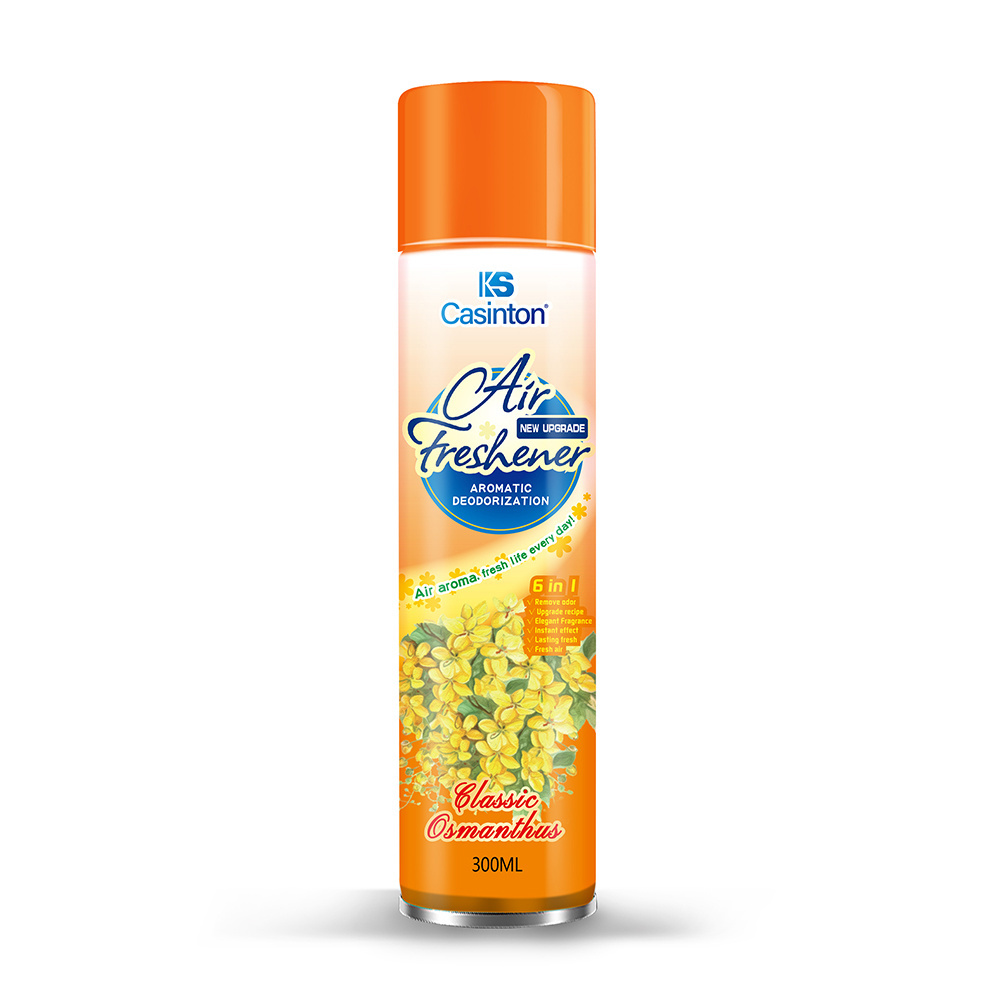 300ml Air Freshener Custom Fragrance Eco-friendly And Long Lasting Home Room Air Freshener Spray OEM