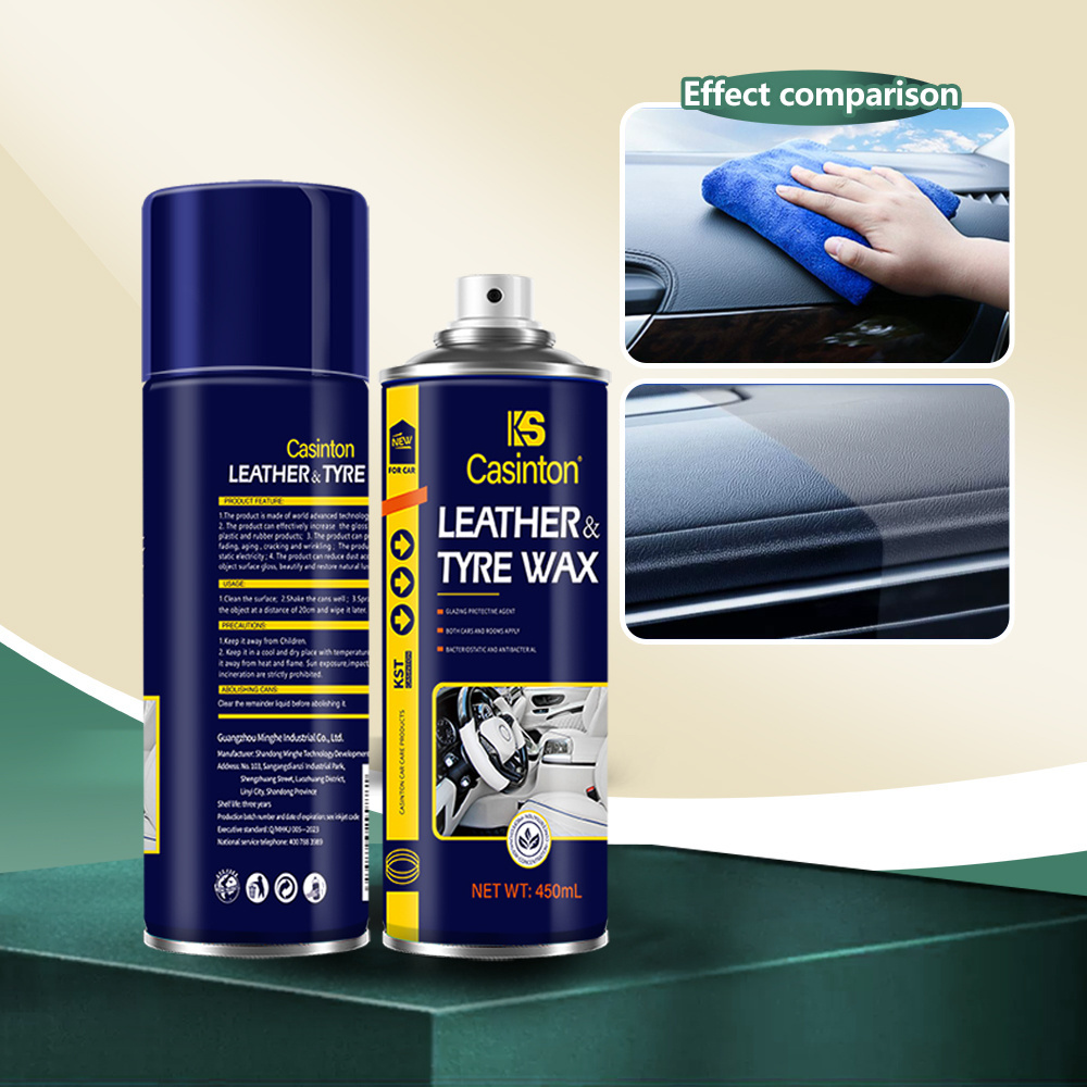 Wholesale Dashboard Wax Spray Cleaner for Car Interior Leather  Maintenance Aerosol Spray