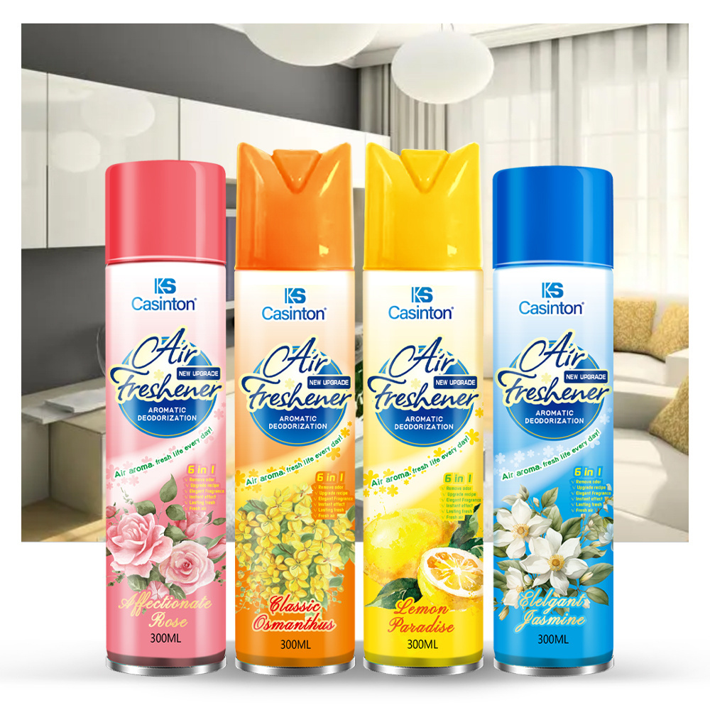 Hot selling aerosol factory direct deodorant for household use aerosol room air freshener spray