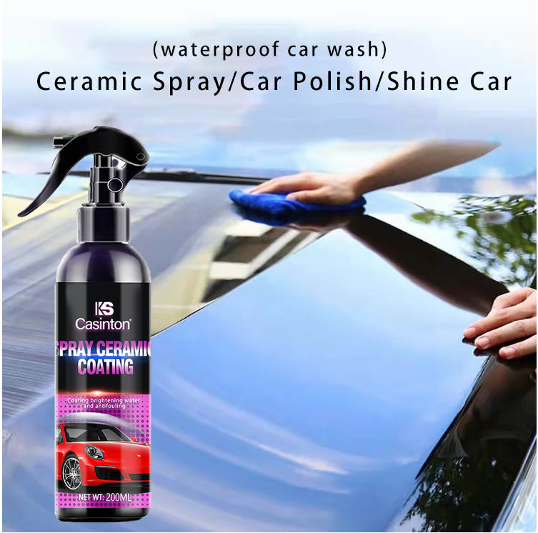 Custom Logo Car ceramic coating Spray car nano coating spray Super hydrophobic car care products