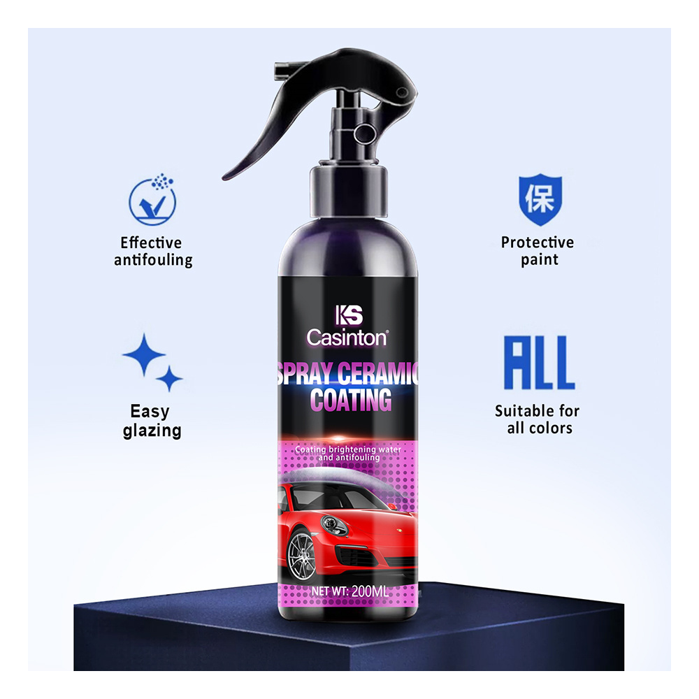 Premium Finished  Hydrophobic car detailing  nano ceramic coating spray