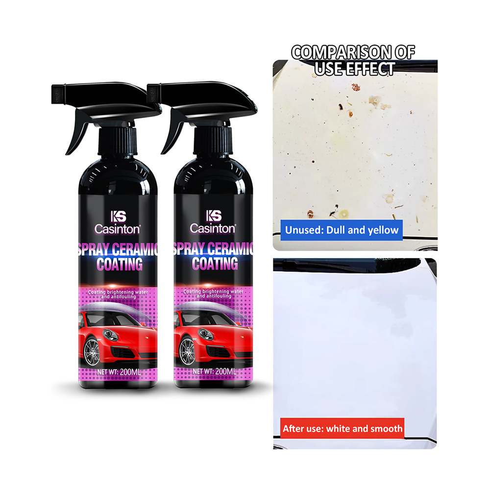 High quality and  strong  Protection Fast effective water off  Car Ceramic Coating Spray