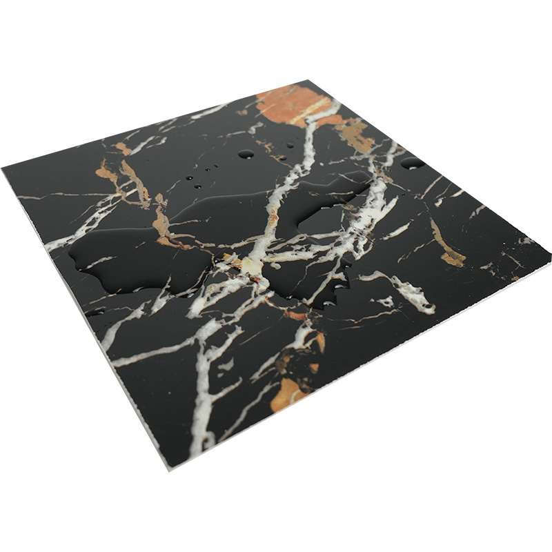 Chinese Manufacturer 1220X2440Mm 3Mm Pvc Marble Sheet Uv Coating Marble Wall Panel Sheet